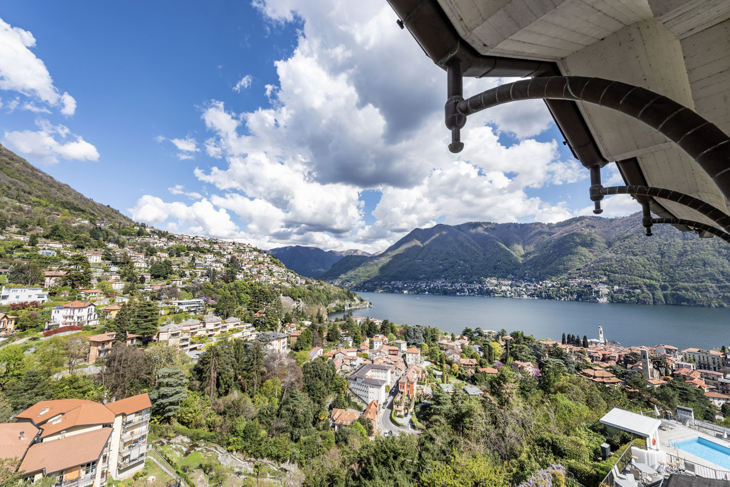 Panoramic terrace view